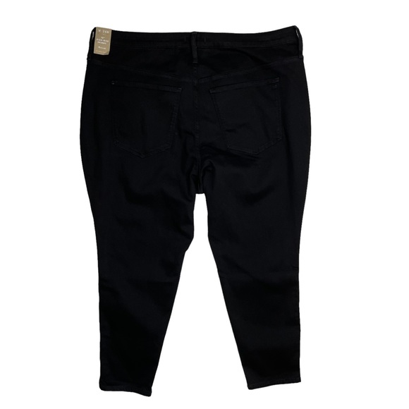 Madewell Plus 10" High-Rise Skinny Jeans in Black Instacozy Edition Size 26W - Picture 6 of 7